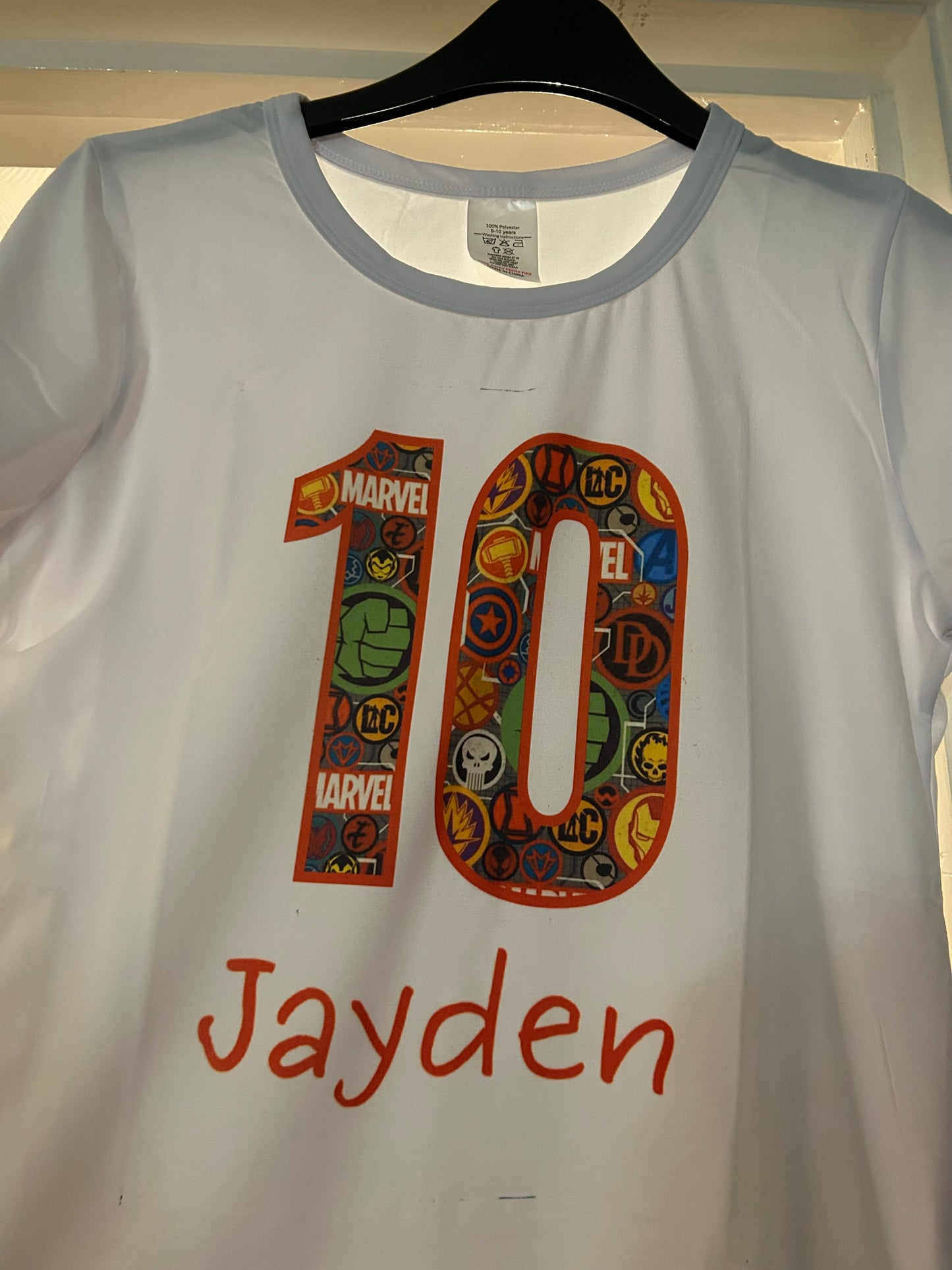 Age Number birthday T-shirt
