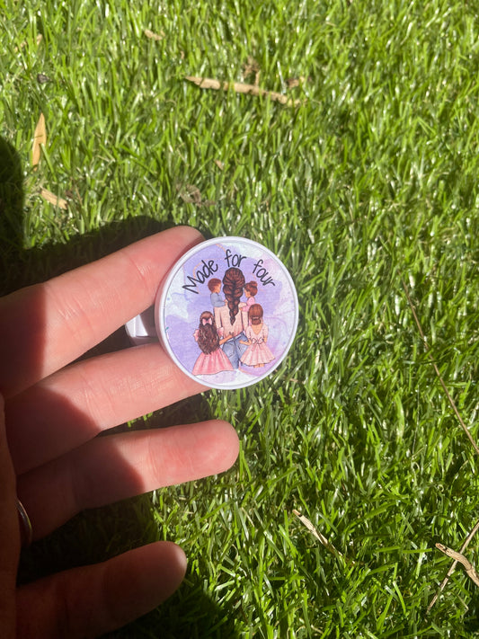 Personalised pop socket