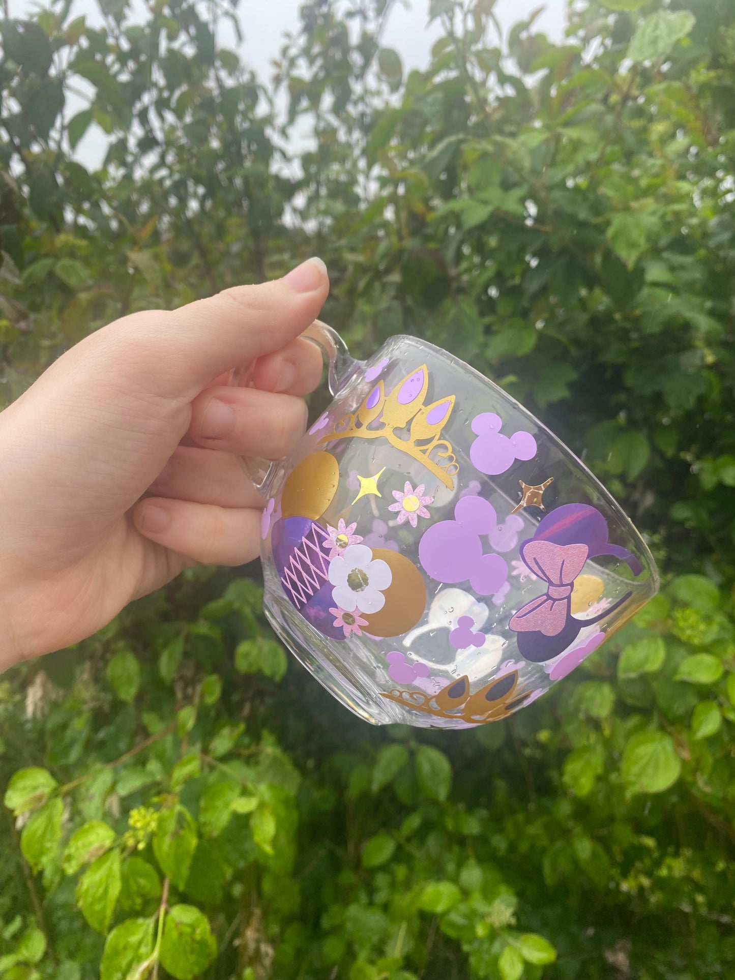 Glass Mug - Rapunzel Design