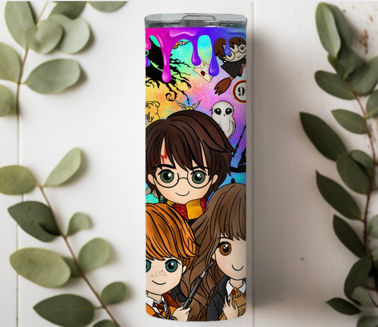 Colourful HP tumbler