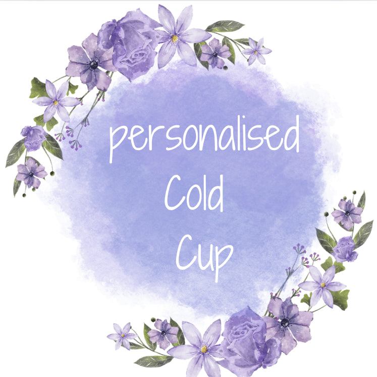 Personalised Cold Cup 24oz