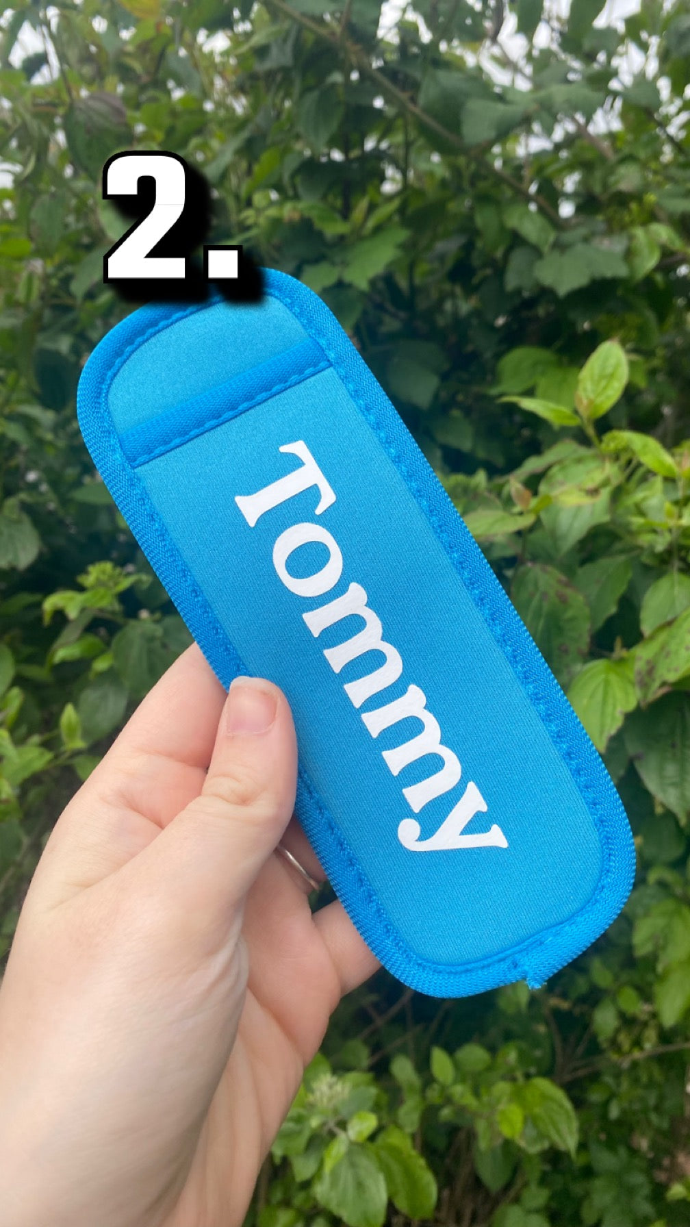 Lolly holder personalised