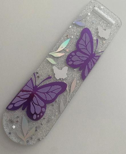 Butterfly acrylic bookmark