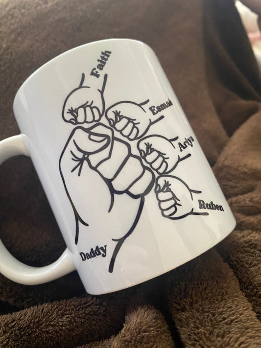 Fist Bump Mug