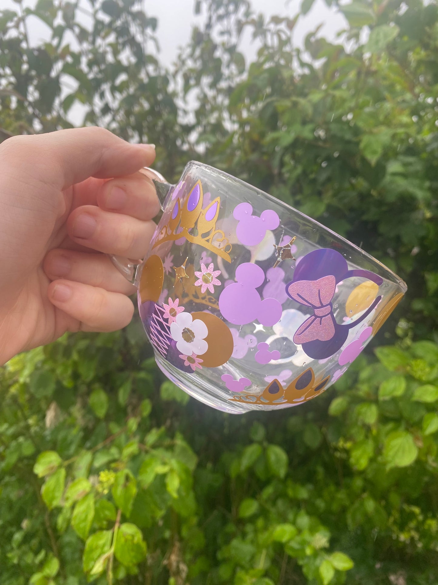 Glass Mug - Rapunzel Design