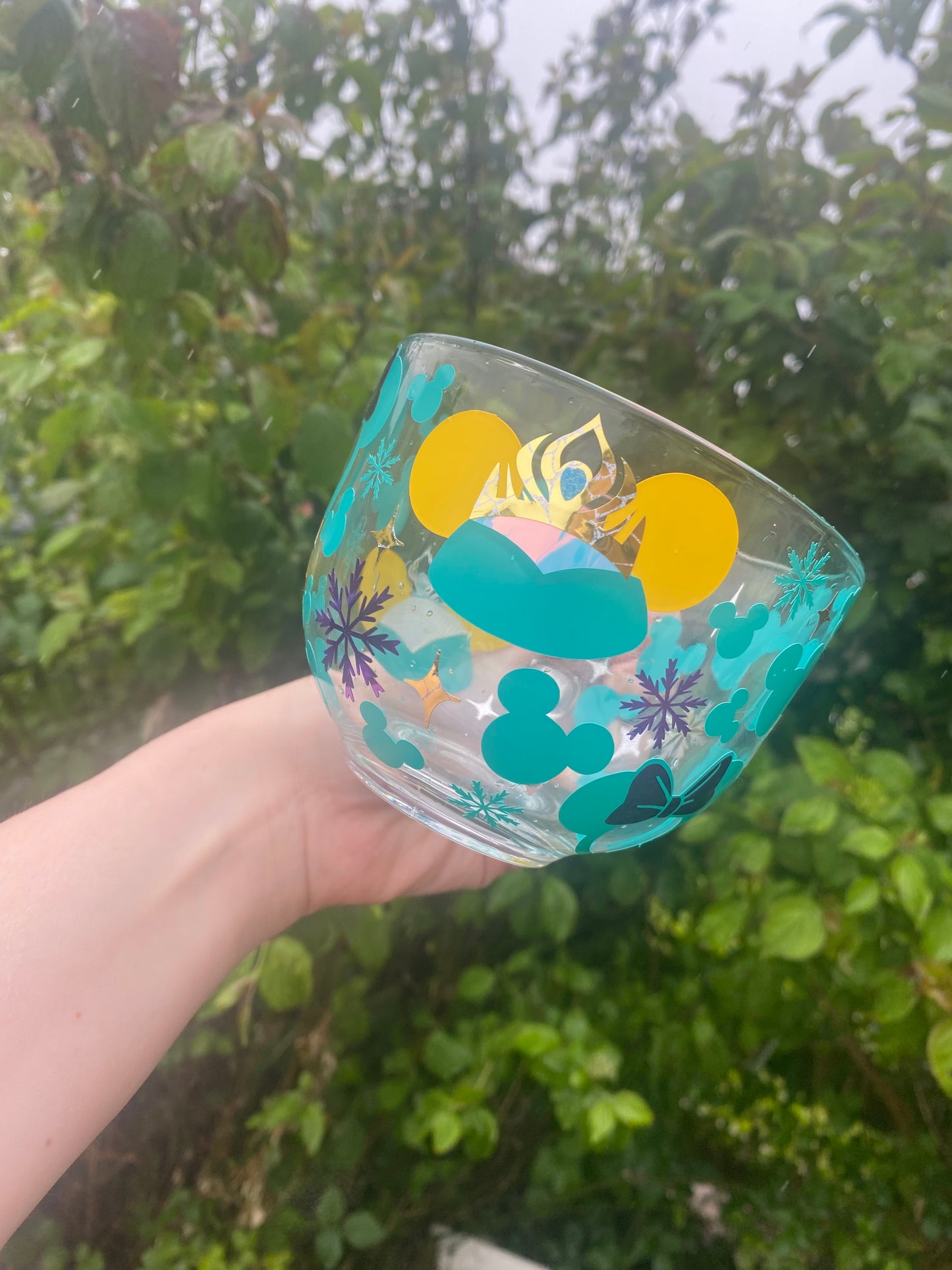 Glass Mug - Elsa Design