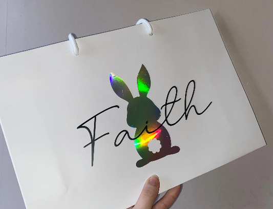 Personalised Easter Bunny Gift Bag