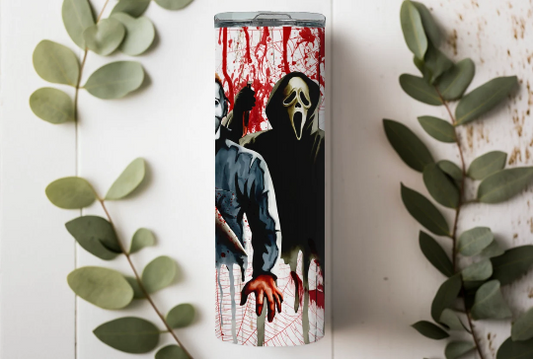 Horror Movie Blood Tumbler