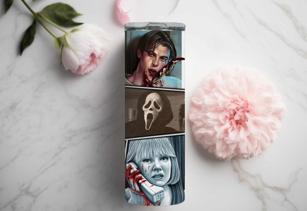 G Face Horror Tumbler