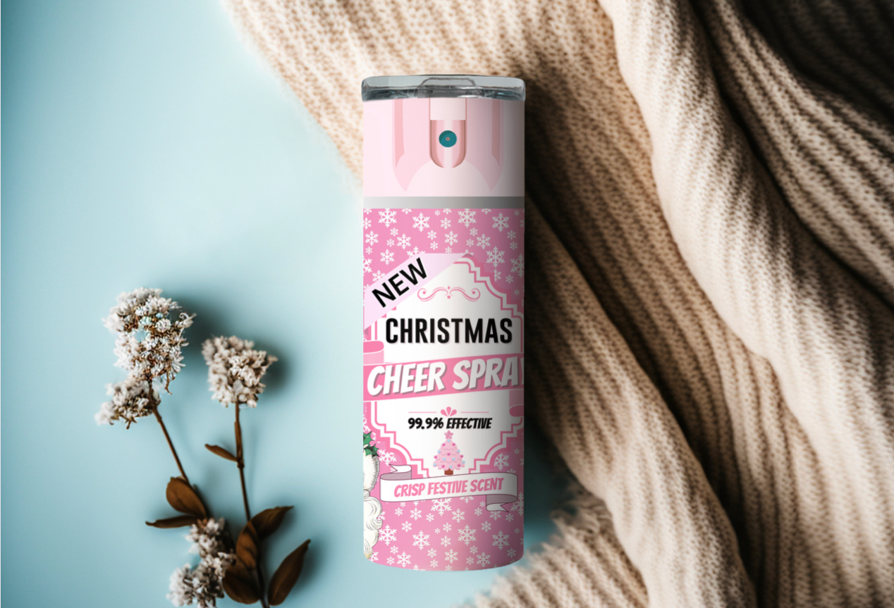 Christmas cheer spray