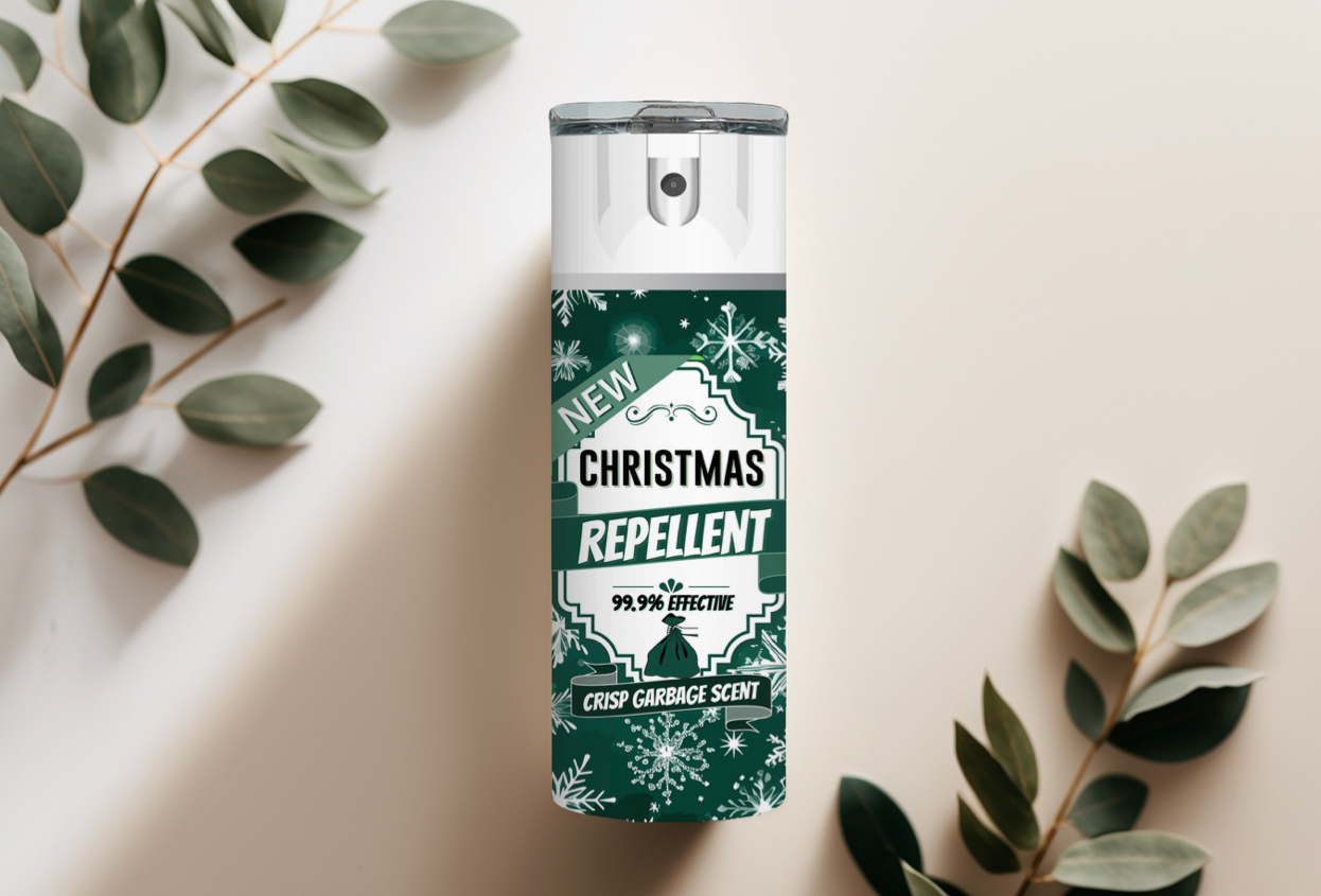 Christmas repellent spray