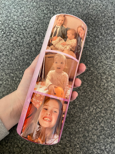 Custom Photo Name Tumbler