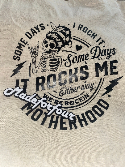 Rocking Motherhood Tote Bag