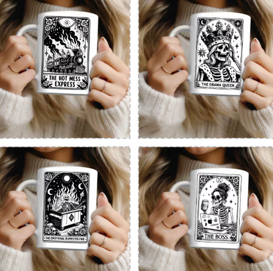 Tarot Card Mugs