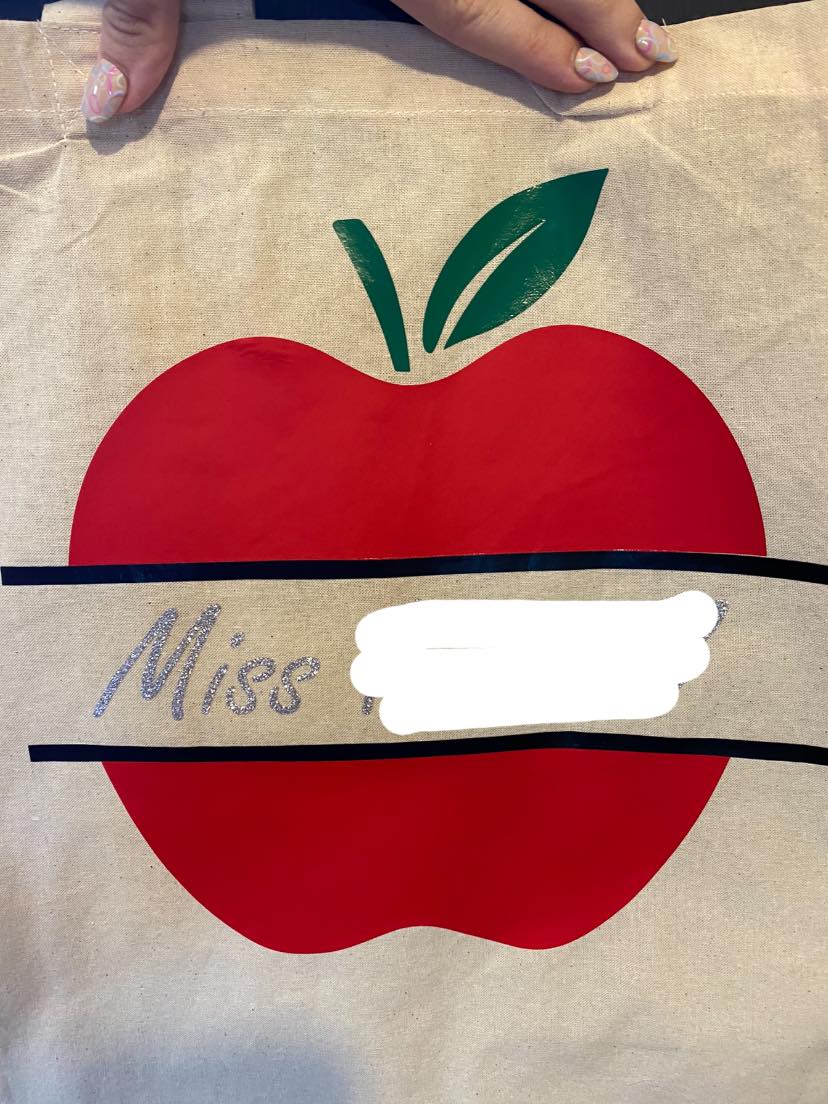 Apple Tote Bag