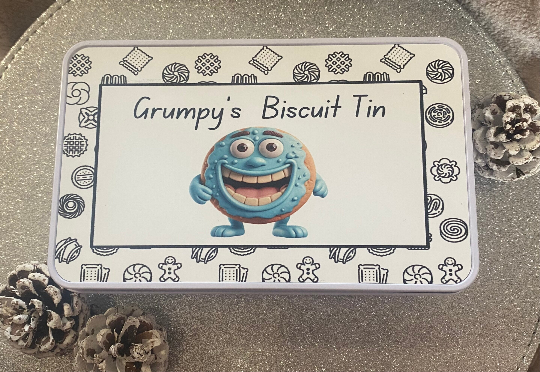 Personalised Biscuit Tin