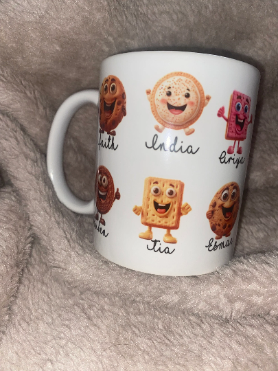 Personalised Biscuit Mug