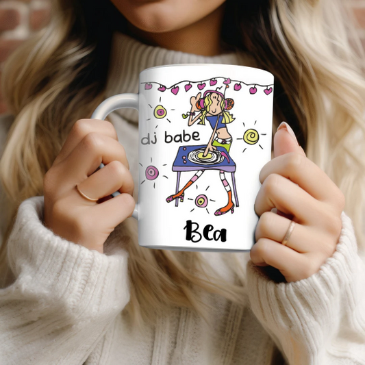 DJ Babe GC 90s Mug