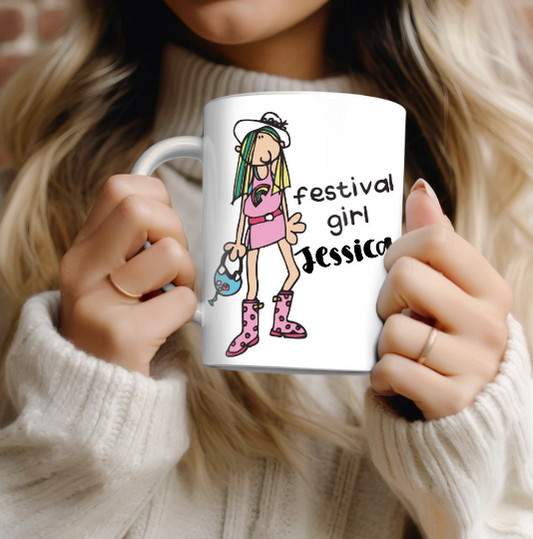 Festival Girl GC 90s Mug