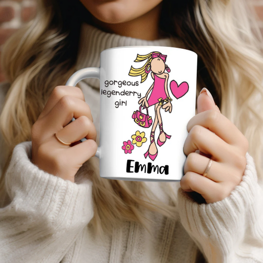 Gorgeous Legenderry Girl GC 90s Mug