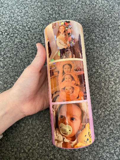 Custom Photo Name Tumbler