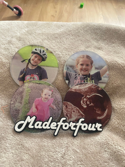 Personalised Glass Photo Coaster