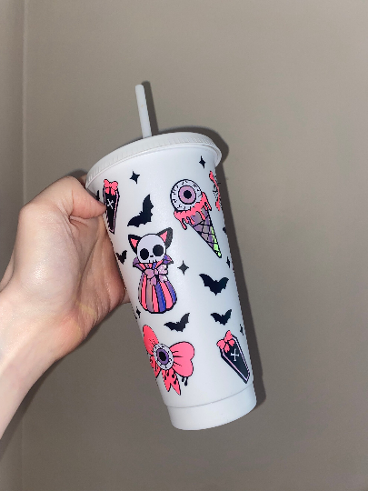 Stay creepy Cold cup