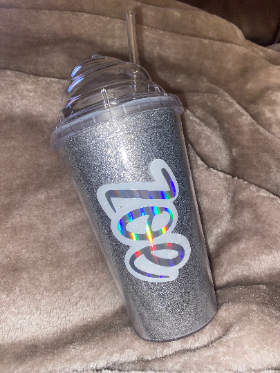 Whip Lid Personalised tumbler